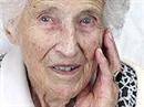 Anna Ringier-Kieser in ihrem Haus in Zofingen einen Tag vor ihrem 110. Geburtstag.