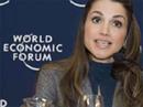 Die populäre Königin Rania am WEF.