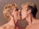 Die italienische Homosexuellen-Vereinigung rief zu einem öffentlichen «Kiss in» der Schwulen und Lesben auf.