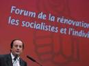 François Hollande, Parteichef der PS kann zufrieden sein. (Archivbild)