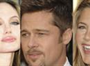 «Da war ein Funken»: Angelina Jolie, Brad Pitt und Jennifer Aniston.