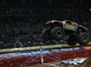 Zum Zeitpunkt des Unglücks hatten rund 3500 Zuschauer eine Show verfolgt, in der Riesen-Trucks mit überdimensionalen Reifen kleinere Wagen zerquetschten. (Symbolbild)