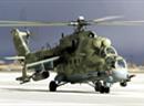 Ein Kampfhelikopter vom Typ MI-24 wurde abgeschossen. (Archivbild)