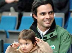 Rodrigo Pessoa hier mit Tochter Cicilia. (Archivbild)