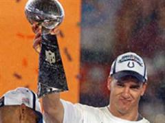 Die Indianapolis Colts und Peyton Manning wollen den Titel verteidigen.
