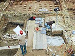 Seit Dezember 2007 untersucht der Archäologische Dienst im Rahmen von Rettungsgrabungen weitere Teile der Villa.