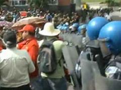 Seit dem Sturz Zelayas gibt es in Honduras fast täglich Demonstrationen.