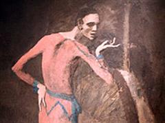 Picassos «L'Acteur» hängt im Metroplolitan Museum of Art in New York. (Ausschnitt)