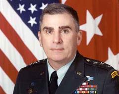 Der stellvertretende Kommandant des US-Zentralkommandos in Katar, John Abizaid.