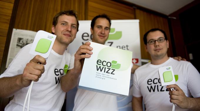 Die Gründer von Ecowizz (Geroco): CEO Michael Dupertuis, COO Vincent Balegno und CTO Eric Nussbaum