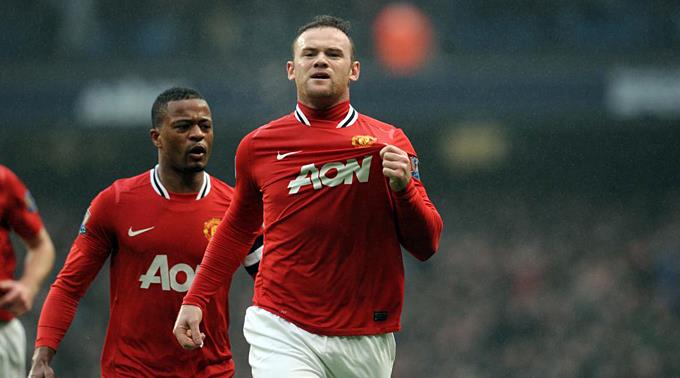 Wayne Rooney wieder mit einem wichtigen Tor für ManU.