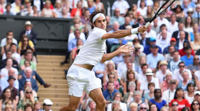 Roger Federer spielte auf beeindruckende Art und Weise. (Archivbild)